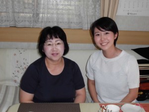 お母様もいらしてにぎやかにお話ししました。
