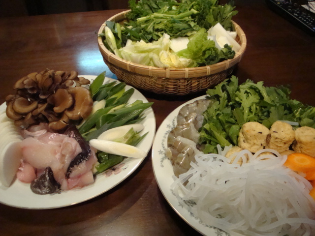 寒いのであんこう鍋です。