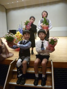題して花の4兄弟