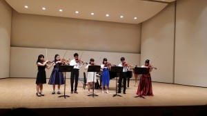 葉加瀬太郎のエトピリカを演奏。楽しく聞けました。